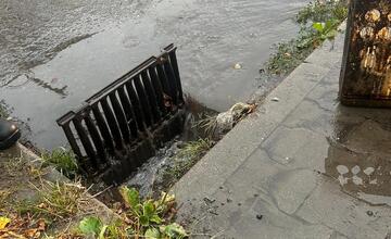 FOTO: Búrka potrápila aj Žarnovicu. Pozrite si, kde pomáhali miestni hasiči