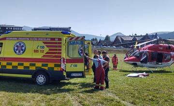 FOTO: Nehoda motorkára pod Donovalmi