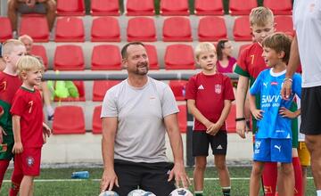 FOTO: Do akadémie v Banskej Bystrici sa prihlásilo veľa mladých futbalistov