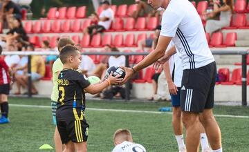 FOTO: Do akadémie v Banskej Bystrici sa prihlásilo veľa mladých futbalistov