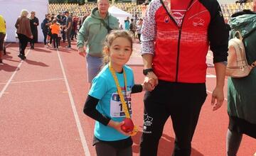FOTO: Na atletickom štadióne na Štiavničkách súťažili najmenší atléti