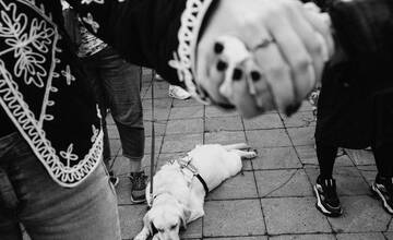 FOTO: Protestu na podporu Kultŕuneho štrajku podporila aj Banská Bystrica