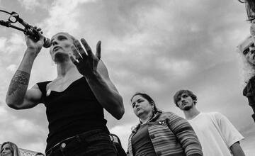 FOTO: Protestu na podporu Kultŕuneho štrajku podporila aj Banská Bystrica