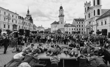 FOTO: Protestu na podporu Kultŕuneho štrajku podporila aj Banská Bystrica