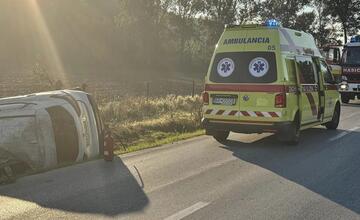 FOTO: Dopravná nehoda pri Revúcej