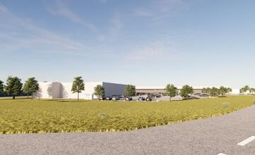 FOTO: Nové obchodné centrum v Revúcej