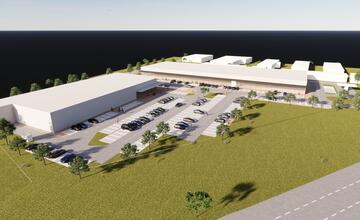 FOTO: Nové obchodné centrum v Revúcej