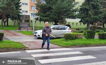 FOTO: Polícia na cestách kontroluje vodičov, či pustia slepých cez priechod