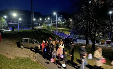 FOTO: Lampiónový sprievod v Banskej Bystrici