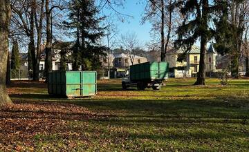 FOTO: Mestský park v Bystrici prejde reitalizáciou