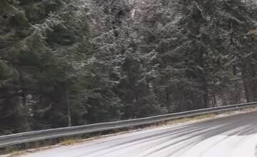 FOTO: Skalka je zasnežená