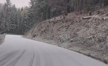 FOTO: Skalka je zasnežená