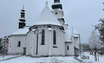 FOTO:  Mestá v Banskobystrickom kraji sú poriadne zasnežené