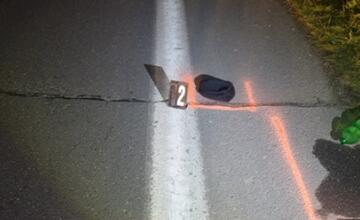 FOTO: Tragická nehoda v okrese Lučenec. Auto zrazilo chodca