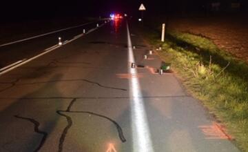 FOTO: Tragická nehoda v okrese Lučenec. Auto zrazilo chodca