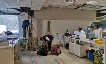 FOTO: Nové technológie v nemocnici pod Urpínom, utomatizované laboratórium otvoria už na budúce leto