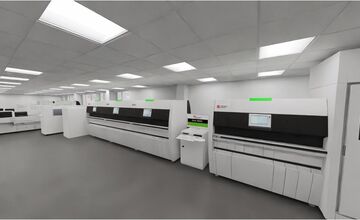 FOTO: Nové technológie v nemocnici pod Urpínom, utomatizované laboratórium otvoria už na budúce leto