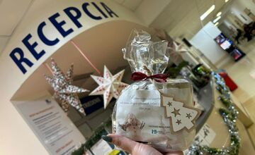 FOTO: Nemocnica myslela aj na tých, ktorí sviatky netrávili doma