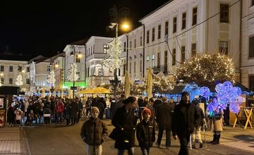 FOTO: Novinka počas Vianoc v Banskej Bystrici prispela k čistejšiemu mestu