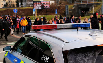 FOTO: FOTO: Derby medzi Banskou Bystricou a Zvolenom očami polície