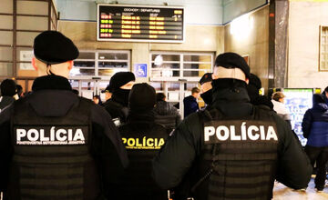 FOTO: FOTO: Derby medzi Banskou Bystricou a Zvolenom očami polície