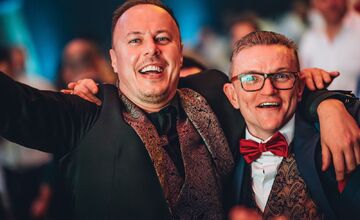 FOTO: V Banskej Bystrici sa plesalo. Radvančania si užili veľkolepý ples, nechýbal ani Lukáš Adamec