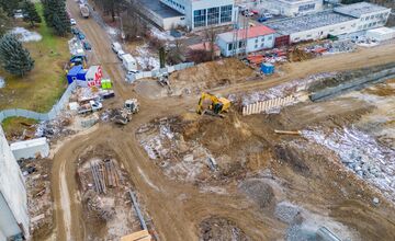 FOTO: Práce na Rooseveltovej nemocnici pokračujú. Pozrite si v akom stave sa aktuálne nachádza stavenisko