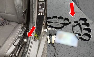 FOTO:  Z auta lietali sáčky s drogami. Polícia pri Kriváni zadržala posádku so 40 gramami pervitínu vo vozidle