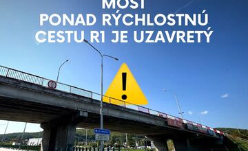 FOTO: Na most v Kremničke si Bystričania ešte počkajú