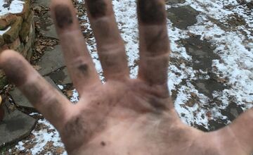 FOTO: Zábery sadzí od občanov