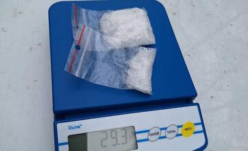 FOTO: Policajti zadržali muža z Lučenca, predával pervitín