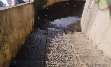 FOTO: Schodisko v Sásovej prejde rekonštrukciou a búraním