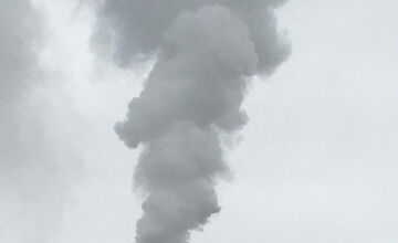 FOTO: Čierna sadza vo Zvolene naďalej znečisťuje mesto