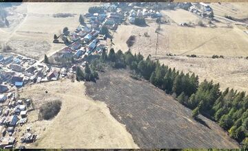 FOTO: Požiar v Šumiaci spálil lúky