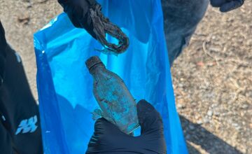 FOTO: Študenti z Lučenca pomáhail upratovať okolie vodných tokov