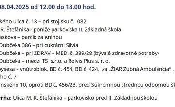 FOTO: Prehľad zberných miest