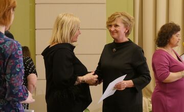 FOTO: Mesto Lučenec ocenilo pedagogičky pri príležitosti Dňa učiteľov