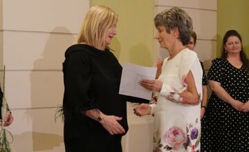 FOTO: Mesto Lučenec ocenilo pedagogičky pri príležitosti Dňa učiteľov