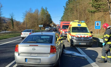 FOTO: Pri Brusne došlo k dopravnej nehode