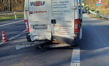 FOTO: Pri Brusne došlo k dopravnej nehode