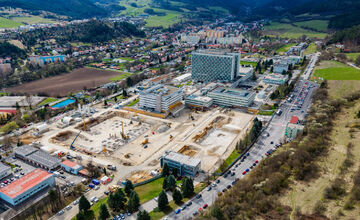 FOTO: Ako pokračuje výstavba v Rooseveltovej nemocnici