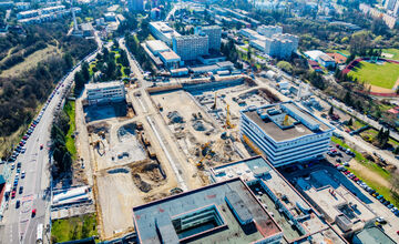FOTO: Ako pokračuje výstavba v Rooseveltovej nemocnici