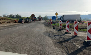 FOTO: Vodiči, pozor na nové dopravné obmedzenia pri Sliači