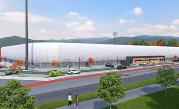 FOTO: V Brezne vyrastie nový futbalový štadión. Ako by mal vyzerať?