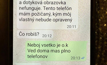 FOTO: Žena zverejnila konverzáciu s podvodníkom