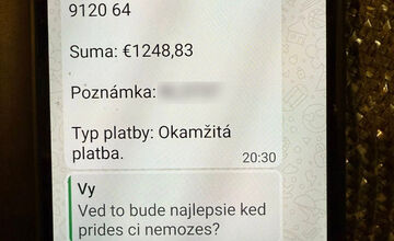 FOTO: Žena zverejnila konverzáciu s podvodníkom