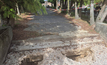 FOTO: Na žiarskom cintoríne objavili úniky vody