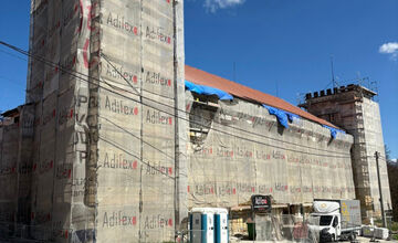 FOTO: Pozrite si exkluzívne zábery z rekonštrukcie kaštieľa v Žiari nad Hronom