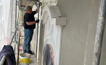 FOTO: Pozrite si exkluzívne zábery z rekonštrukcie kaštieľa v Žiari nad Hronom