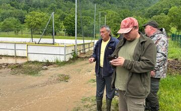 FOTO: Silná búrka zaplavila časť Revúcej